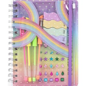 NOTEBOOK WITH ADHESIVE NOTES, PANS AND POUCH