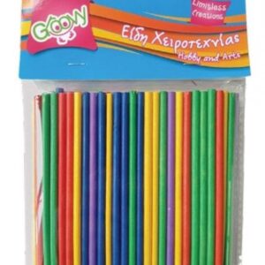 ΞΥΛΑΚΙΑ ΧΕΙΡΟΤΕΧΝΙΑΣ ΚΥΛΙΝΔΡΙΚΑ 4Χ100ΜΜ 100ΤΜΧ ΧΡΩΜΑΤΙΣΤΑ