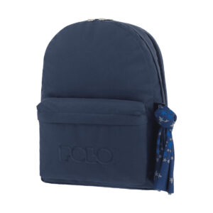 ΣΑΚΙΔΙΟ ORIGINAL DOUBLE SCARF DARK BLUE-ΣΚΟΥΡΟ ΜΠΛΕ