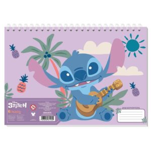 ΜΠΛΟΚ ΖΩΓΡΑΦΙΚΗΣ Α4  30ΦΥΛ 2ΣΧ LILO & STITCH 1