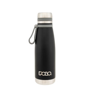 ΘΕΡΜΟΣ INOX 650ML BLACK-ΜΑΥΡΟ