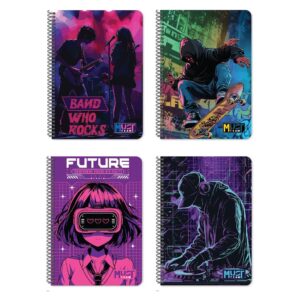 ΤΕΤΡΑΔΙΟ ΣΠΙΡΑΛ A4 3Θ 90Φ MUST TEAM ROCK