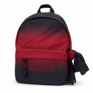 ΣΑΚΙΔΙΟ ORIGINAL DOUBLE SCARF GRADIENT BLACK/RED GRADIENT