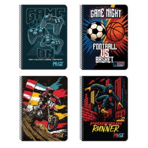 ΤΕΤΡΑΔΙΟ ΣΠΙΡΑΛ 17Χ25ΕΚ 3Θ 90Φ  MUST TEAM LIMITS