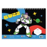 ΜΠΛΟΚ ΖΩΓΡΑΦ 23Χ33ΕΚ 40ΦΥΛ  ΑΥΤΟΚ-ΣΤΕΝΣΙΛ- 2ΣΕΛ ΧΡ  2ΣΧ TOY STORY